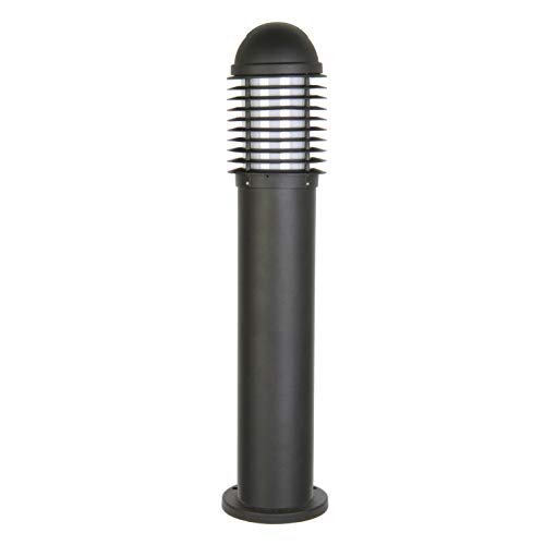 DOPO LIGHTING- wegeleuchten außen SIROCO - pollerleuchte außen E27 - gartenlampen für draußen IP44 (H.65cm) gartenlampe zur Beleuchtung von Wegen und Gärten - gartenlampen für draußen strom von DOPO LIGHTING