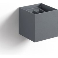 Wandleuchte Beam Ip54 Led Cob 2x3w 290lm Cri80 3000k 5º/130º Auf Und Ab Anthrazit Wandleuchte Beam Ip54 Led Cob 2x3w 290lm Cri80 3000k 5º/130º Auf Und Ab Anthrazit von DOPO