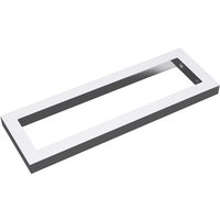 Doporro - 2 Stück Edelstahl Wandkonsole WH01 Träger Regalträger Regalhalter 50x3x15 cm - Silber | Rechteckig von DOPORRO