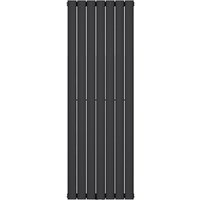 Doporro - Design Badheizung 180x54cm Anthrazit Paneelheizkörper Zweilagig Vertikal Mittelanschluss Bad-Heizkörper von DOPORRO