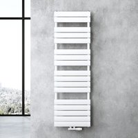 Design Badheizung Flachheizkörper 160x50cm Weiß Paneelheizkörper Einlagig Horizontal Mittelanschluss Bad-Heizkörper - Doporro von DOPORRO