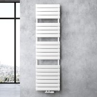 Design Badheizung Flachheizkörper 180x50cm Weiß Paneelheizkörper Einlagig Horizontal Mittelanschluss Bad-Heizkörper - Doporro von DOPORRO