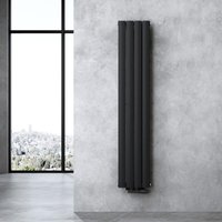 Vertikal Badeizkörper Badheizung 160x30cm ‎Anthrazit Einlagig Heizkörper Flachheizkörper Mittelanschluss Flach Paneelheizkörper 510Watt - Doporro von DOPORRO