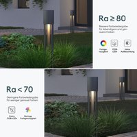 Doporro - Mai & Mai Außenleuchte ⌀120xH700mm IP65 Wegeleuchte Außen Pollerleuchte für Garten, 3000K Stehlampe Gartenlampe Außenlampe Standleuchte von DOPORRO