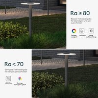 Doporro - Mai & Mai Außenleuchte ⌀300xH804mm IP65 Wegeleuchte Außen Pollerleuchte für Garten, 3000K Stehlampe Gartenlampe Außenlampe Standleuchte von DOPORRO