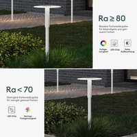 Doporro - Mai & Mai Außenleuchte ⌀300xH804mm IP65 Wegeleuchte Außen Pollerleuchte für Garten, 3000K Stehlampe Gartenlampe Außenlampe Standleuchte von DOPORRO