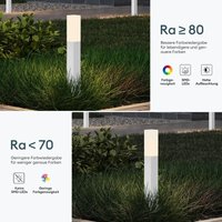 Doporro - Mai & Mai Außenleuchte 38x38x406mm IP65 Wegeleuchte Außen Pollerleuchte für Garten, 3000K Stehlampe Gartenlampe Außenlampe Standleuchte Doporro - Mai & Mai Außenleuchte 38x38x406mm IP65 Wegeleuchte Außen Pollerleuchte für Garten, 3000K Stehlampe Gartenlampe Außenlampe Standleuchte von DOPORRO