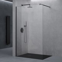 Duschwand Duschtrennwand 120x200 Walk-In Dusche mit Stabilisator aus Echtglas 10mm ESG-Sicherheitsglas Klarglas inkl. Nanobeschichtung - Doporro Duschwand Duschtrennwand 120x200 Walk-In Dusche mit Stabilisator aus Echtglas 10mm ESG-Sicherheitsglas Klarglas inkl. Nanobeschichtung - Doporro von DOPORRO