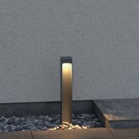 Led Wegeleuchten Außenlampe Pollerleuchte, BTH:6x6x40cm, 3000K Aussenleuchte, Standleuchte für Garten Sandgrau dunkel 5W IP65 BaldersLights - Doporro von DOPORRO