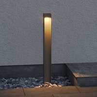 Led Wegeleuchten Außenlampe Pollerleuchte, BTH:6x6x60cm, 3000K Aussenleuchte, Standleuchte für Garten Sandgrau dunkel 5W IP65 BaldersLights - Doporro von DOPORRO