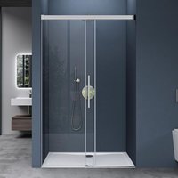 Duschtür Nischentür dusche Duschabtrennung Duschkabine 110x195cm Duschwand Chrom ESG-Sicherheitsglas Duschabtrennung mit Soft-Close Klarglas inkl. Duschtür Nischentür dusche Duschabtrennung Duschkabine 110x195cm Duschwand Chrom ESG-Sicherheitsglas Duschabtrennung mit Soft-Close Klarglas inkl. von Briloner