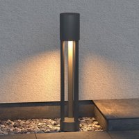 Wegeleuchten Außen led 10W, Pollerleuchte ⌀120xH700mm IP65, 3000K Aussenleuchte Pollerleuchte Standleuchte für Garten, Sandgrau dunkel NeoForge von DOPORRO