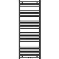 Design Badheizkörper 160x60cm Anthrazit Flachheizkörper Bad Heizung Horizontal Mittelanschluss - Doporro von DOPORRO