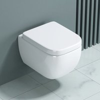Edle Design Toilette Aachen101 mit Silent Close Sitz Wand-WC Hänge-WC - Doporro Edle Design Toilette Aachen101 mit Silent Close Sitz Wand-WC Hänge-WC - Doporro von DOPORRO
