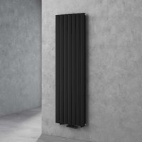 doporro Vertikal Badeizkörper Badheizung 180x54cm ‎Anthrazit Doppellagig Heizkörper Flachheizkörper Mittelanschluss Flach Paneelheizkörper 1830Watt von DOPORRO