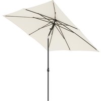 Basic Push Up 210 x 210 cm Sonnenschirm 4 Farben Mittelmastschirm 452582 820 Natur - Doppler von Doppler