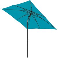 Doppler Basic Push Up 210 x 210 cm Sonnenschirm 4 Farben Mittelmastschirm 452582 848 Petrol von Doppler