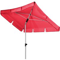 Active Sonnenschirm 180 x 120 cm in 7 Farbvarianten Mittelmastschirm Balkonschirm 809 Rot - Doppler von Doppler