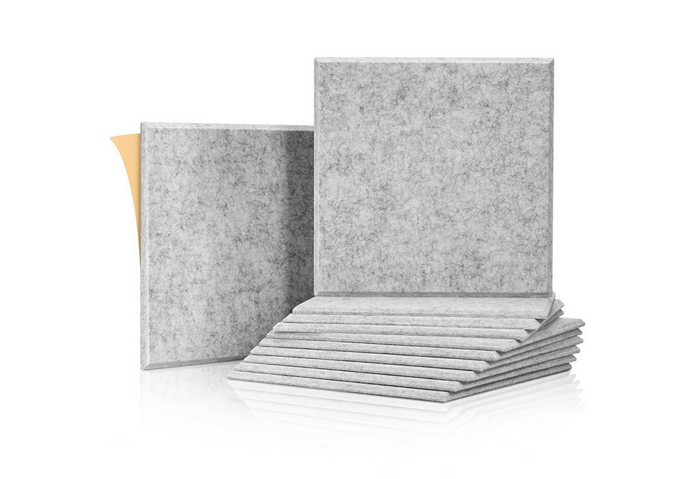 DOPWii Akustikplatte 12 Stück Akustikplatten Selbstklebend,Schalldichte Wandpaneel, 30*30cm, Akustikschaumstoff,Akustik Absorber Akustikpanel Schallschutzplatten DOPWii Akustikplatte 12 Stück Akustikplatten Selbstklebend,Schalldichte Wandpaneel, 30*30cm, Akustikschaumstoff,Akustik Absorber Akustikpanel Schallschutzplatten von DOPWii