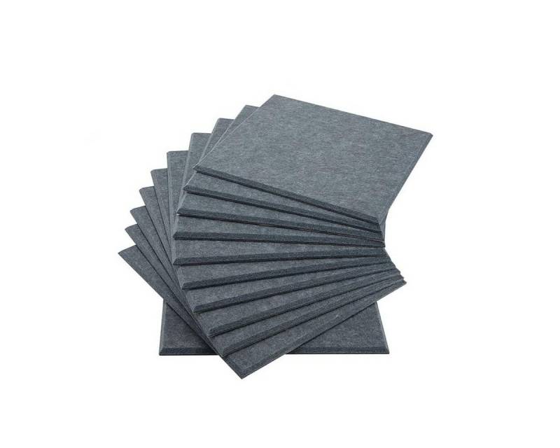 DOPWii Akustikplatte 12 Stück Akustikplatten Selbstklebend,Schalldichte Wandpaneel, 30*30cm, Akustikschaumstoff,Akustik Absorber Akustikpanel Schallschutzplatten von DOPWii