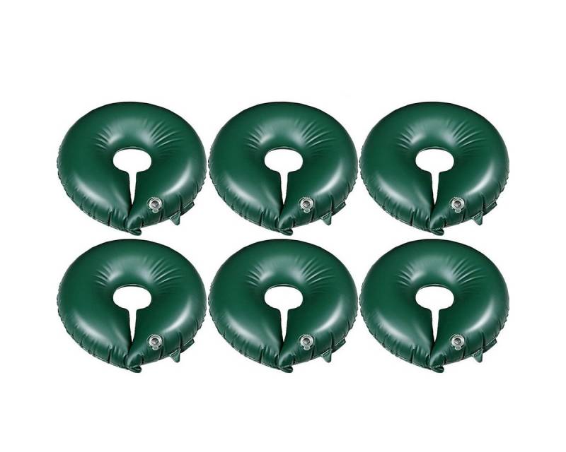 DOPWii Bewässerungssystem 6pcs 10 Gallonen Gartenbewässerung Tropfbeutel,Ring-Bewässerungsbeutel, für neu gepflanzte Bäume und Sträucher mit mehreren Stämmen (grün) von DOPWii