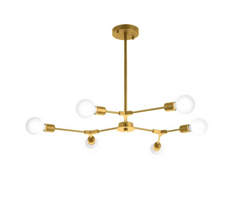 DOPWii Deckenleuchte 6 Köpfe/9 Köpfe Deckenlampe für 10-30m² Wohnzimmer,Keine Glühbirne,E27, LED fest integriert DOPWii Deckenleuchte 6 Köpfe/9 Köpfe Deckenlampe für 10-30m² Wohnzimmer,Keine Glühbirne,E27, LED fest integriert von DOPWii