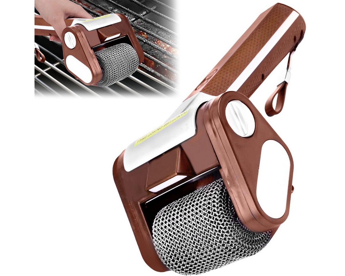 DOPWii Elektro-Oberflächenbürste Elektrischer Grillreiniger mit LED-Licht – Kein Vorheizen, Grillbürste, 1-tlg., Reinigungsbürste,Spülmaschinenfest, für Outdoor BBQ DOPWii Elektro-Oberflächenbürste Elektrischer Grillreiniger mit LED-Licht – Kein Vorheizen, Grillbürste, 1-tlg., Reinigungsbürste,Spülmaschinenfest, für Outdoor BBQ von DOPWii