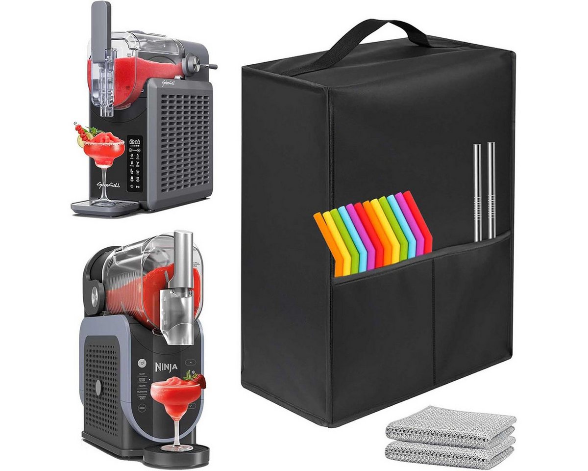DOPWii Gartenmöbel-Schutzhülle Schutzabdeckung für Ninja SLUSHi FS301EU & Clam Slush Maschine (1-St), – Staubschutz, wasserdicht, strapazierfähiges Polyester, 48×20×43 cm von DOPWii