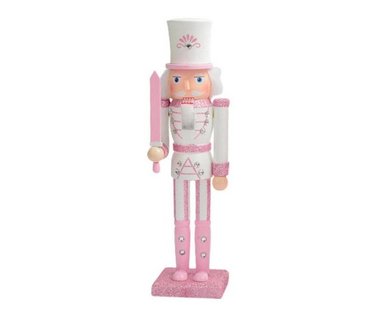 DOPWii Nussknacker Rosa Serie Nussknacker, 30CM Nussknacker Puppet Man Craft Ornament von DOPWii