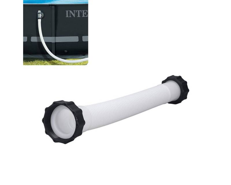 DOPWii Poolschlauch Poolschlauch 38mm (1,5 Zoll) auslaufsicher & robust (Intex-kompatibel), – 40 cm mit Muttern –, Ersatzschlauch für Filterpumpen, Sandfilter & Salzwassersysteme von DOPWii