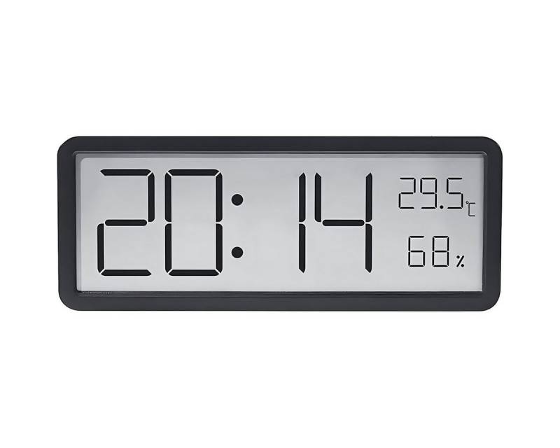 DOPWii Wanduhr Wanduhr, 20,2*2*8cm Aufhängung und Pendel Temperatur Luftfeuchtigkeit DOPWii Wanduhr Wanduhr, 20,2*2*8cm Aufhängung und Pendel Temperatur Luftfeuchtigkeit von DOPWii