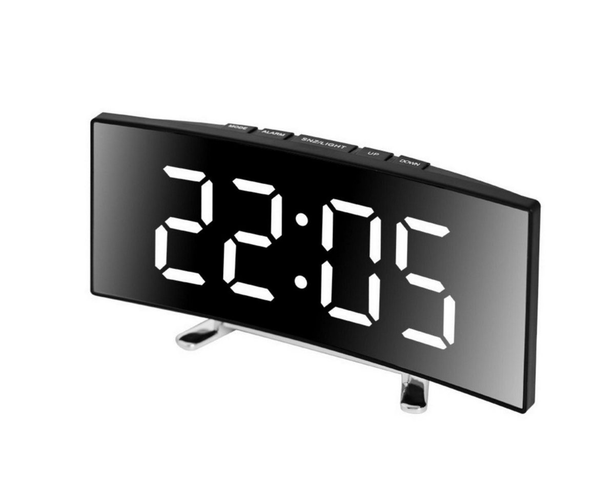 DOPWii Wecker LED-Digitaler Wecker,Snooze, LED-Display,Alarmwecker,Tischuhr von DOPWii