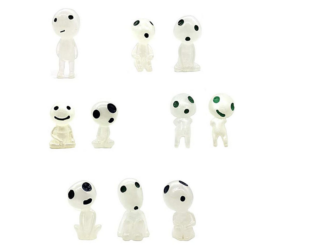 Welikera Wichtel 10 Stück Prinzessin Mononoke Figur Waldgeister,Baumgeister Anime Deko Welikera Wichtel 10 Stück Prinzessin Mononoke Figur Waldgeister,Baumgeister Anime Deko von Welikera