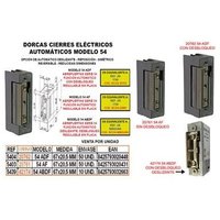 Dorcas - Automatischer elektronischer Verschluss 54/ADF mit Entriegelung und Regulierung ohne Platten 5404 B2 von DORCAS