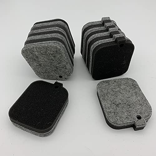 DORFEY 10 X Schaum-Luftfilterreiniger Passend for S-tih-l-Gebläse SH55 BR45 SH85 Ersetzen Sie OEM-Teile 4229 120 1800 von DORFEY