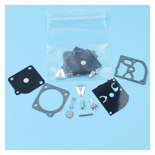 DORFEY 2 X Vergaser Membran Reparatur Rebuild Kit Fit for H-u-s-q-v-a-r-n-a 45 40 49 55 51 Säge H55 H51 240R 245R Trimmer for Zama RB-45 von DORFEY