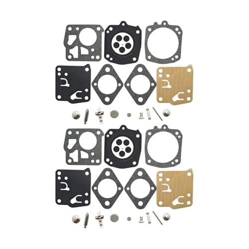 DORFEY 2-teiliges Vergaser-Kit passend for Tillotson RK-23HS RK-17HS, for Homelite XL SXL915, for S-t-i-H-L 051, for Partner 40 K1200, for E-c-h-0 CS60, for J-0-n-s-e-r-e-d 625 630 DORFEY 2-teiliges Vergaser-Kit passend for Tillotson RK-23HS RK-17HS, for Homelite XL SXL915, for S-t-i-H-L 051, for Partner 40 K1200, for E-c-h-0 CS60, for J-0-n-s-e-r-e-d 625 630 von DORFEY