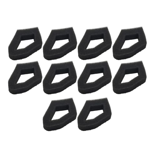 DORFEY 5/10 stücke Luftfilter Pinsel Cutter Trimmer Schwamm Element Rasenmäher Motor Motor Teil Fit for H0-nda 17211-Z0Z-000 Element GX35 140(10pcs) von DORFEY
