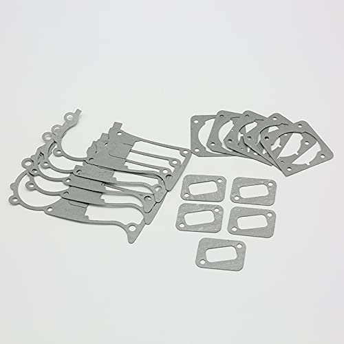 DORFEY 5 Stücke Kurbelgehäuse Zylinder Schalldämpfer Dichtungssatz Fit for H-u-s-q-v-a-r-n-a 353 350 340 345 346 XP Gas Kettensäge Ersatzteile DORFEY 5 Stücke Kurbelgehäuse Zylinder Schalldämpfer Dichtungssatz Fit for H-u-s-q-v-a-r-n-a 353 350 340 345 346 XP Gas Kettensäge Ersatzteile von DORFEY