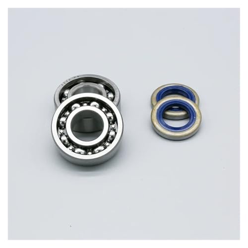 DORFEY 51 55 Kurbelwellen-Öldichtungslagerdichtungen Kolbensatz 45 mm 46 mm Passend for H-u-s-q-v-a-r-n-a 50 51 55 EPA for Rancher-Kettensäge 503573806(Bearing Kit) von DORFEY