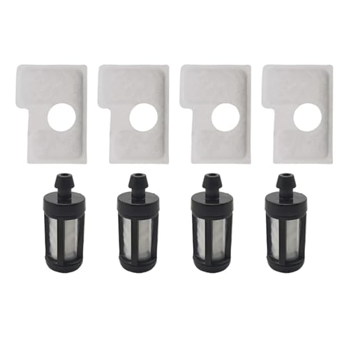 DORFEY 8 teile/satz Doppelschicht-Luftfilter Kraftstofffilter-Reparatursatz Passend for Sth-iL MS180 MS 180 C MS170 018 017 Kettensäge Ersatzteile 11301240800 von DORFEY