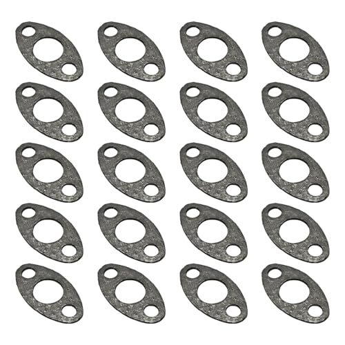 DORFEY Auspuffdichtungen passend for h0-n-d-a GX35 GX35NT HHT35S UMK435 Trimmer Freischneider Rasenmäher Motor Ersatzteil 20 Stück von DORFEY
