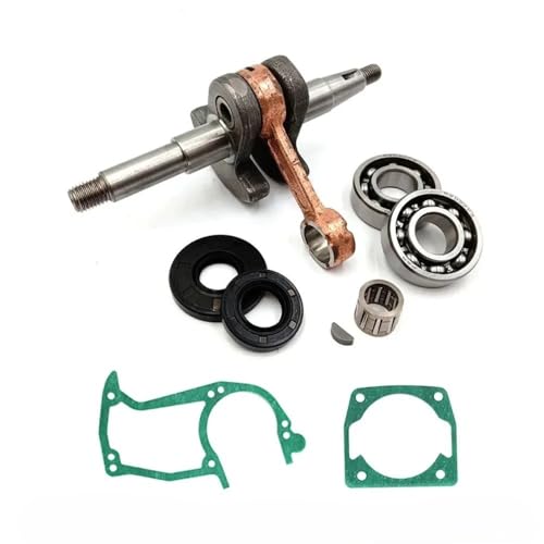 DORFEY Kurbelwelle mit Lageröldichtungssatz passend for ZENOAH G4500 G5200 G5800 chinesische 45CC 52CC 58CC Kettensäge Gartengeräte Teile(4500 5200) von DORFEY