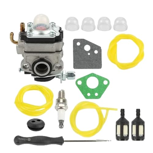 DORFEY Motor Aerox Africa Gx31 Vergaser Gx22 FG100 Dichtung Luftfilter Zündkerze 16100-ZM5-A95 Carbr Weber 40(GX31 Kit) von DORFEY