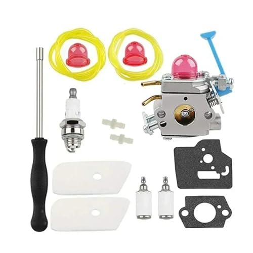 DORFEY Passend for H-u-s-q-v-a-r-n-a Trimmer Edger 28Cc 128C 128L 128R 128LD Vergaser-Luftfilterwerkzeug Kraftstoffleitungsfilter Carb Tune Up Kit DORFEY Passend for H-u-s-q-v-a-r-n-a Trimmer Edger 28Cc 128C 128L 128R 128LD Vergaser-Luftfilterwerkzeug Kraftstoffleitungsfilter Carb Tune Up Kit von DORFEY