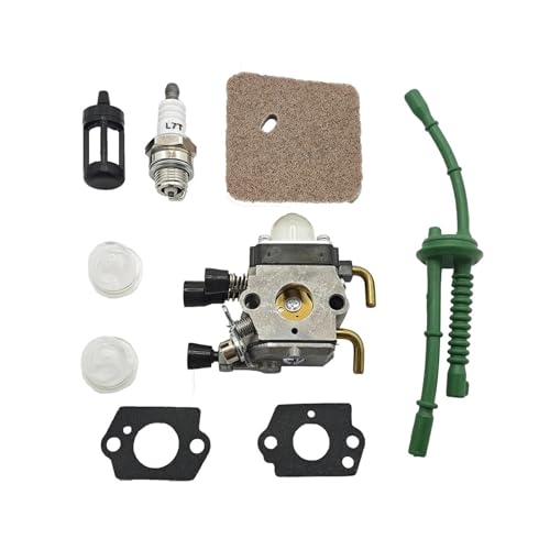 DORFEY Passend for S-t-i-H-L FS38 FS45 FS46 FS55 KM55 FS80 FS85 Luft-Kraftstoff-Filterleitung Dichtung Carb Auto Autoteile Vergaser Carb Luft-Kraftstoff-Filter(Carburetor Set) von DORFEY