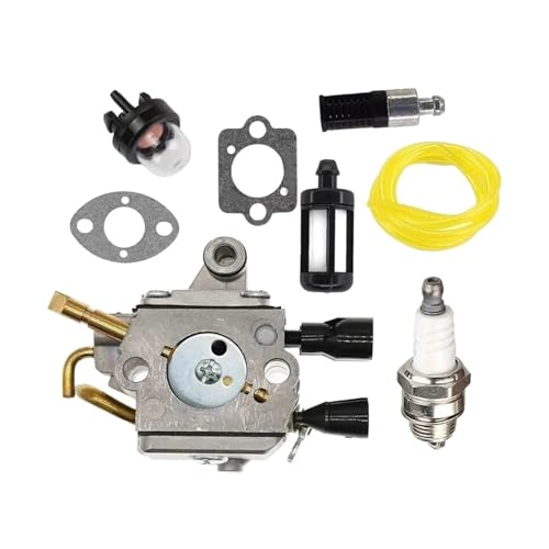 DORFEY Passend for S-t-i-H-L Vergaser MS194 MS194T MS194TC MS194TCE Motor 1137-120-0621 Kraftstofffilter Zündkerzen-Kits DORFEY Passend for S-t-i-H-L Vergaser MS194 MS194T MS194TC MS194TCE Motor 1137-120-0621 Kraftstofffilter Zündkerzen-Kits von DORFEY