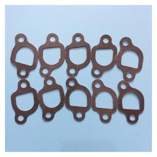 DORFEY Passend for h0-n-d-a Gx160 5,5 PS Gx200 6,5 PS 168f/170f Auspuffschalldämpferdichtung, 10 Stück oder 30 Stück oder 50 Stück, 100 Stück(10 X Gasket) von DORFEY
