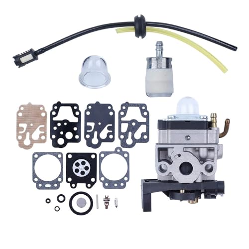 DORFEY Passend for wal bro WYB-16C K20 K10-WYJ Vergaser-Reparaturdichtung, Kraftstofffilter-Kit for h-0-n-d-a GX25 GX35 HHT35 HHT35S Motortrimmer Freischneider DORFEY Passend for wal bro WYB-16C K20 K10-WYJ Vergaser-Reparaturdichtung, Kraftstofffilter-Kit for h-0-n-d-a GX25 GX35 HHT35 HHT35S Motortrimmer Freischneider von DORFEY