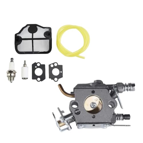 DORFEY Vergaser 0,26 kg Passend for H-u-s-q-v-a-r-n-a H137 Vergaser 36 41 136 141 142 Kettensäge C1q-w29e Vergaser Echt(C1Q-W29E Kit) von DORFEY